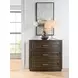 Verbatim Dark Brown 3 Drawer Hall Chest