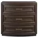 Verbatim Dark Brown 3 Drawer Hall Chest