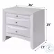Ireland I White Nightstand