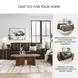 Santorine Dark Brown Leather Queen 85" Sofa Sleeper