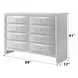 Ireland White 8 Drawer Dresser
