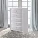Ireland White 5 Drawer Chest