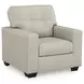 Santorine Bone Leather Chair
