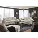 Santorine Bone Leather Living Room Set
