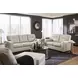 Santorine Bone Leather Living Room Set