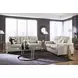 Santorine Bone Leather 62" Loveseat