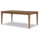 Midland Warm Amber 73" Extendable Rectangular Dining Room Set