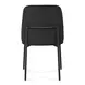 Sydney Black Performance Fabric Upholstered Dining Chair Set of 2