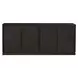 Bloomfield Satin Espresso 80" TV Stand