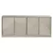 Bloomfield Champagne Silver 80" TV Stand