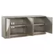 Bloomfield Champagne Silver 80" TV Stand