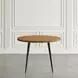 Prelude Suede 42" Round Dining Table