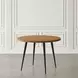 Prelude Suede 42" Round Dining Table