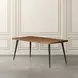 Prelude Suede 70" Rectangular Dining Table