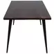 Prelude Walnut 70" Rectangular Dining Table