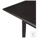 Harper Black Mango Veneer 104" Extendable Rectangular Dining Table