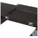 Harper Black Mango Veneer 104" Extendable Rectangular Dining Table