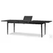 Harper Black Mango Veneer 104" Extendable Rectangular Dining Table