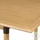 Harper Fawn Oak Veneer 104" Extendable Rectangular Dining Table
