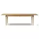 Harper Fawn Oak Veneer 104" Extendable Rectangular Dining Table