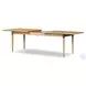 Harper Fawn Oak Veneer 104" Extendable Rectangular Dining Table