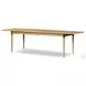 Harper Fawn Oak Veneer 104" Extendable Rectangular Dining Table