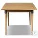 Harper Fawn Oak Veneer 104" Extendable Rectangular Dining Table