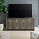 Lafayette Weathered Tobacco 4 Door Accent Cabinet