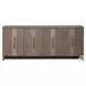 Lafayette Weathered Tobacco 4 Door Accent Cabinet