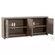 Lafayette Weathered Tobacco 4 Door Accent Cabinet
