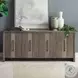 Lafayette Weathered Tobacco 4 Door Accent Cabinet