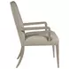Madox Bianco Upholstered Arm Chair