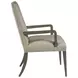 Madox Grigio Upholstered Arm Chair