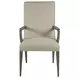 Madox Grigio Upholstered Arm Chair