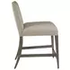 Madox Grigio Upholstered Counter Height Stool