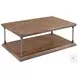 Larson Distressed Natural Brown 50" Coffee Table
