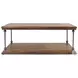 Larson Distressed Natural Brown 50" Coffee Table