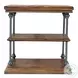 Larson Distressed Natural Brown End Table