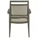 Nico Greige Upholstered Arm Chair