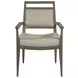Nico Greige Upholstered Arm Chair