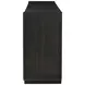 Leandro Burnished Black 8 Drawer Dresser