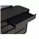 Leandro Burnished Black 8 Drawer Dresser with Mirror