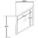 Leandro Burnished Black Rectangular Dresser Mirror
