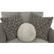 Reddington Umber Chair and A Half with Cuddler Cushions