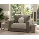 Reddington Umber Chair and A Half with Cuddler Cushions