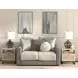 Reddington Umber 69" Loveseat with Cuddler Cushions