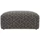 Reddington Umber Square Ottoman