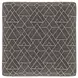 Reddington Umber Square Ottoman