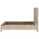 Solano Weathered Mango King Panel Bed