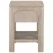 Solano Weathered Mango 1 Drawer Nightstand with USB Charging